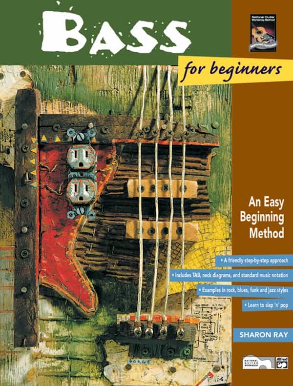 Bass For Beginners An Easy Beginning Method Book & Enhanced Cd