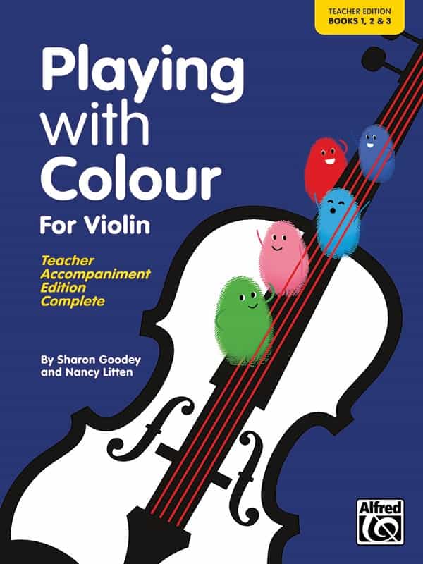 Playing With Colour: Violin Books 1-3 (Teacher Guide) Book