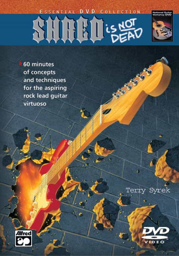 Shred Is Not Dead Concepts And Techniques For The Aspiring Rock Lead Guitar Virtuoso Dvd