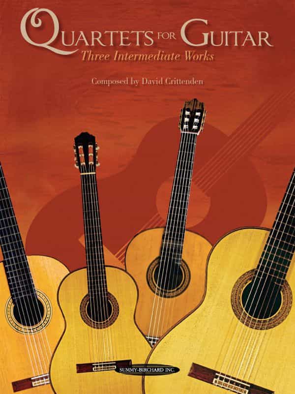 Quartets For Guitar: Three Intermediate Works Book