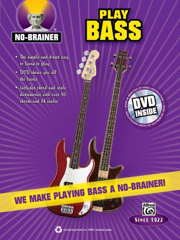 No-Brainer: Play Bass We Make Playing Bass A No-Brainer! Book & Dvd