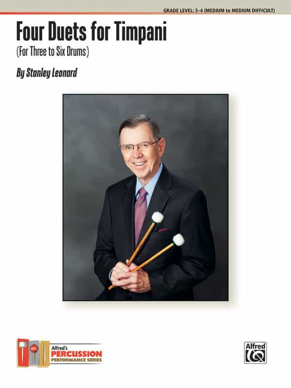 Four Duets For Timpani (For Three To Six Drums) Book