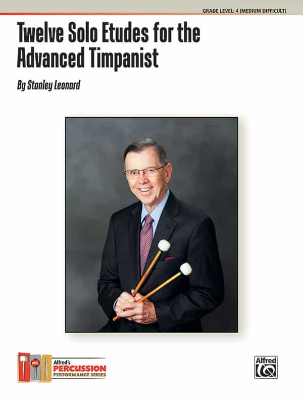 Twelve Solo Etudes For The Advanced Timpanist Book
