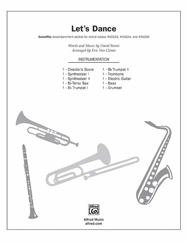 Let's Dance Instrumental Parts