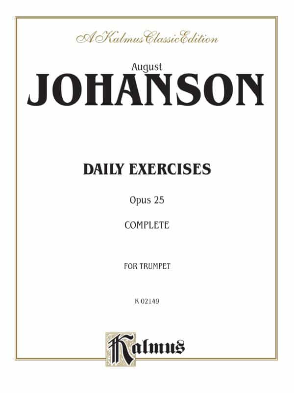 Daily Exercises, Opus 25 Book
