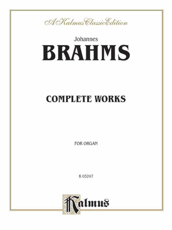Complete Organ Works Book
