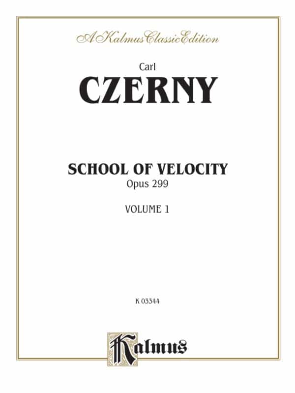 School Of Velocity, Opus 299, Volume I Book