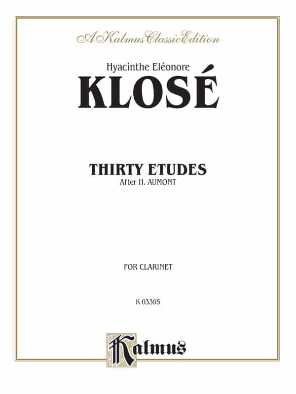 Thirty Etudes After H. Aumont Book