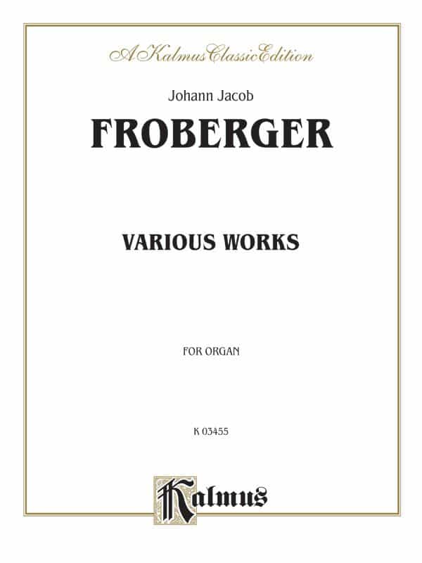 Various Organ Works Book
