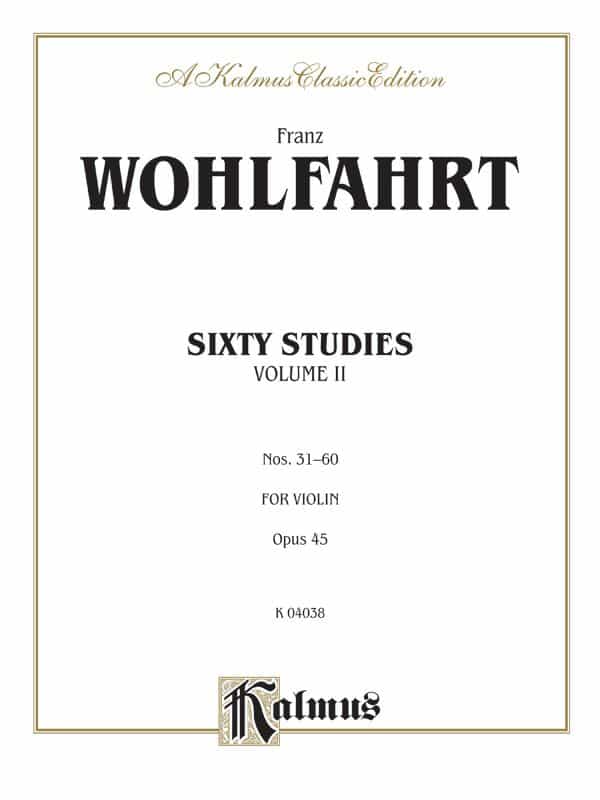 Sixty Studies, Opus 45, Volume Ii (Nos. 31-60) Book