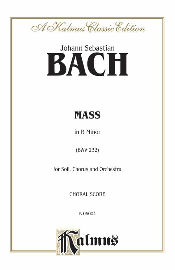 Mass In B Minor (Bwv 232) Book