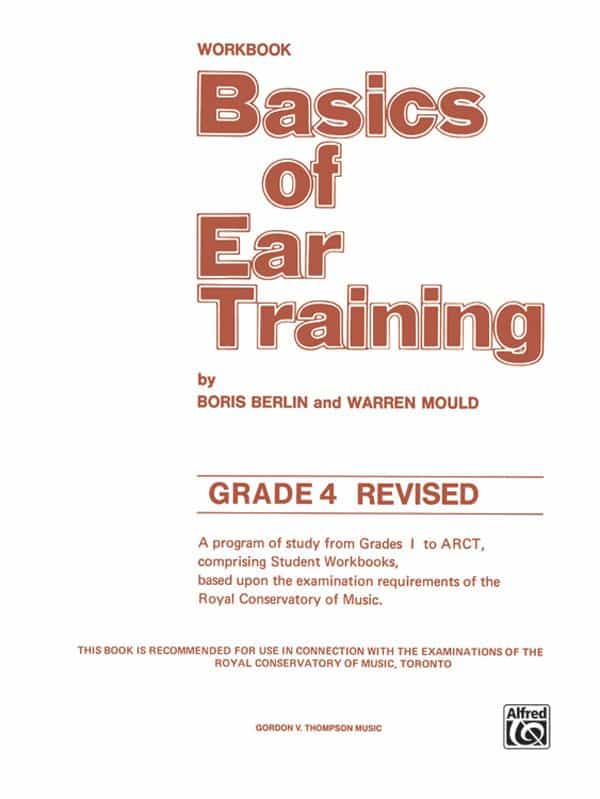 Basics Of Ear Training, Grade 4 Book