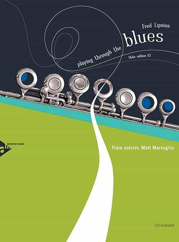 Playing Through The Blues: Flute Edition (C) Book & Cd