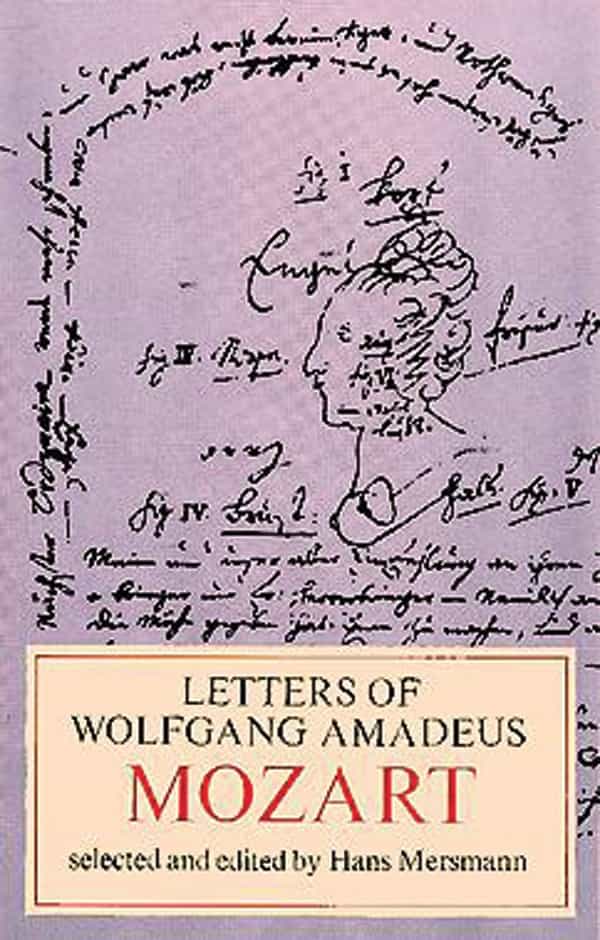 Letters Of Wolfgang Amadeus Mozart Book