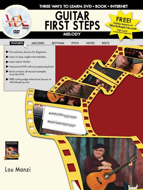 Guitar First Steps: Melody Book & Dvd