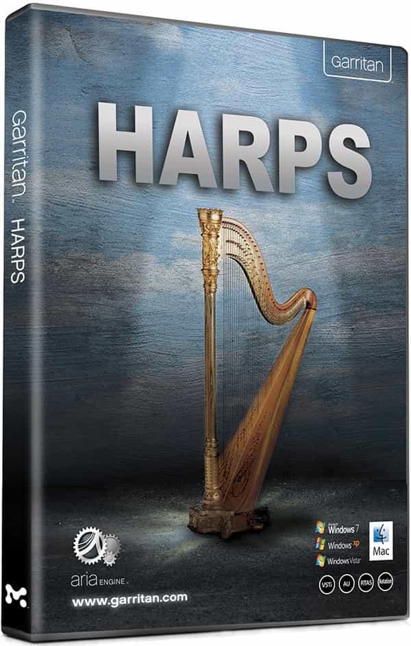 Garritan Harps™ Virtual Software Instruments Dvd