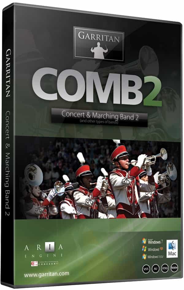 Garritan Concert And Marching Band® 2 Virtual Software Instruments Dvd
