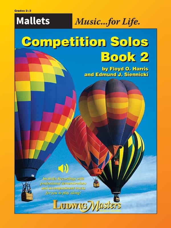Competition Solos, Book 2 Mallet Percussion Book & Cd