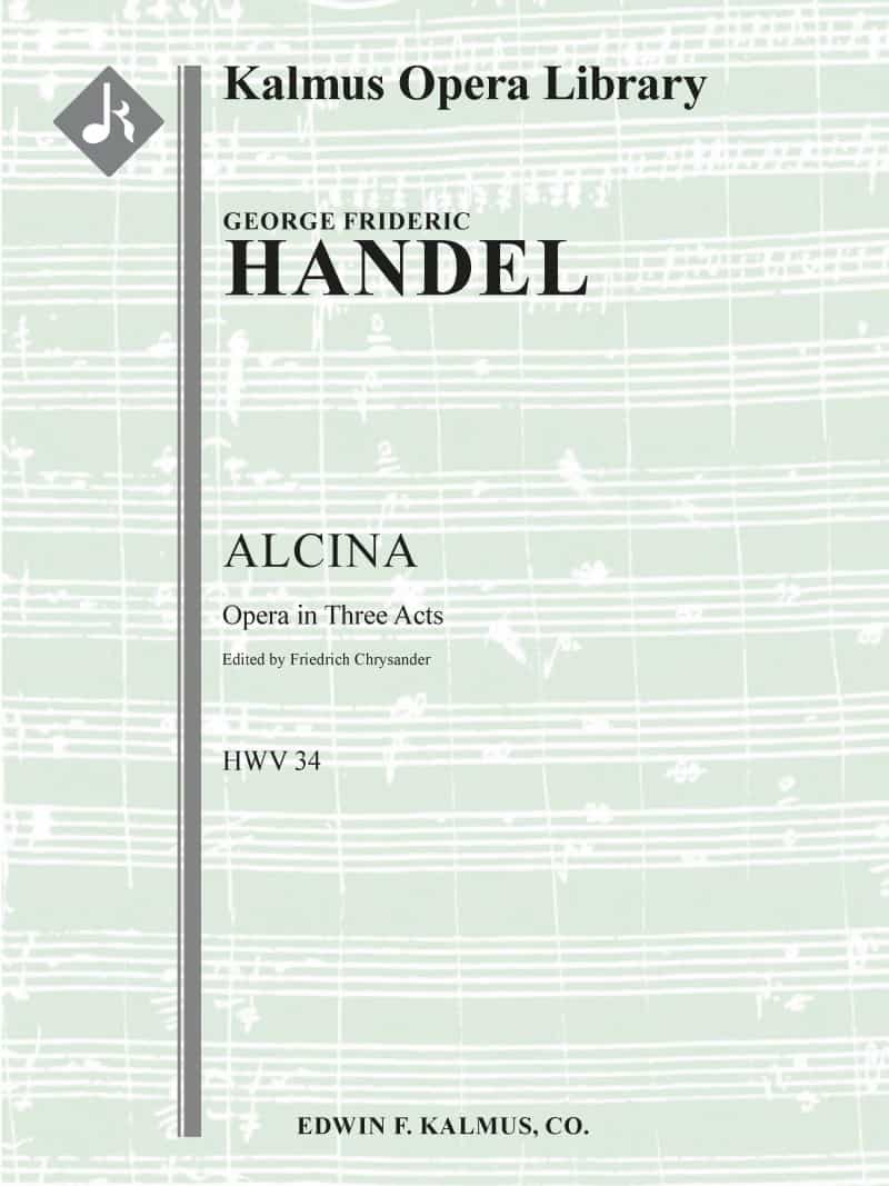 Alcina, Hwv 34 (Complete) Solo Cello
