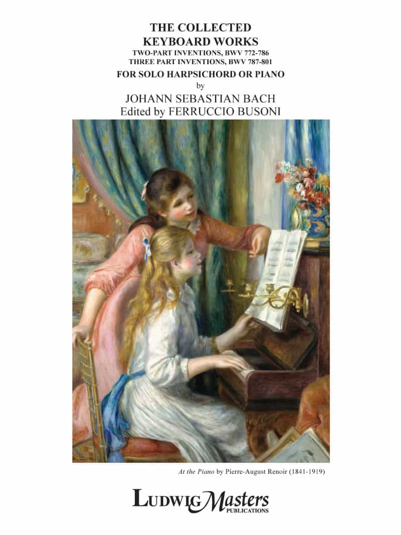 Collected Keyboard Works: Smaller Works, Book 2: Two And Three Part Inventions, Bwv 772-801 Book