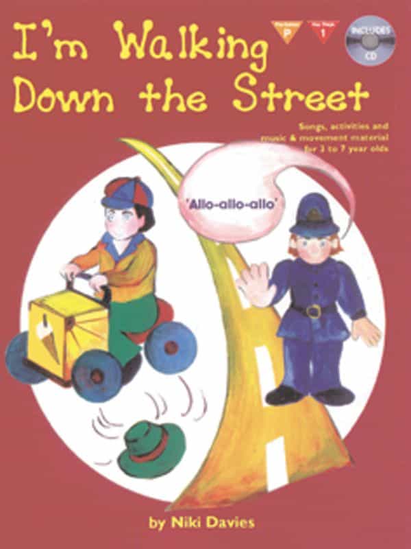 I'm Walking Down The Street Book & Cd