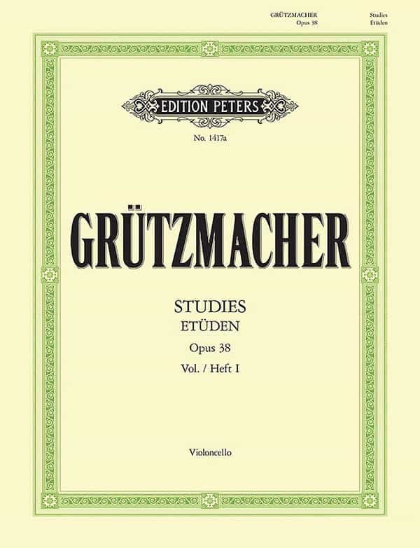 24 Studies Op. 38 For Cello, Vol. 1 Book