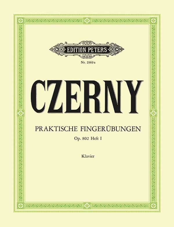 Practical Finger Exercises Op.802 Vol.1 Book