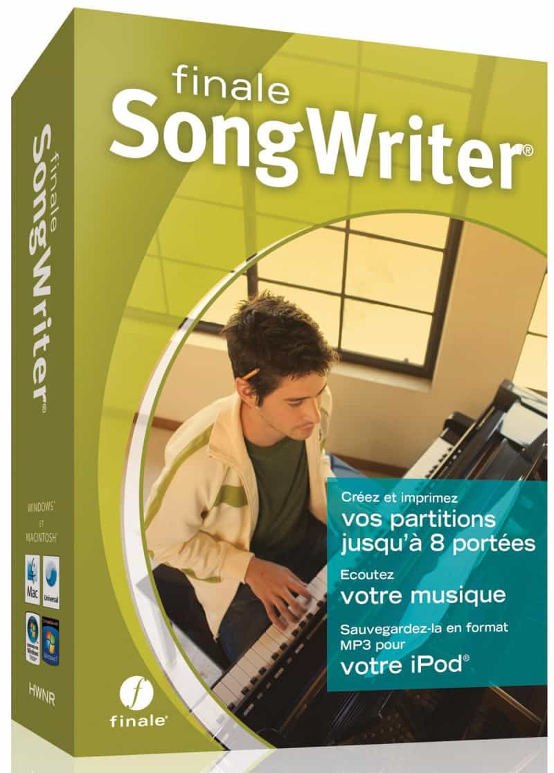 Finale Songwriter® French CréEz Et Imprimez Vos Partitions Jusqu'à 8 PortéEs! Cd-Rom