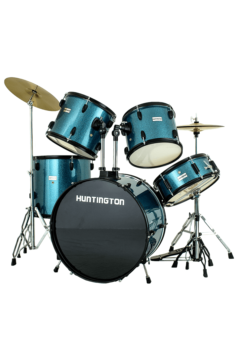 Huntington 5 Piece Drum Kit *Spark Collection* Turquoise
