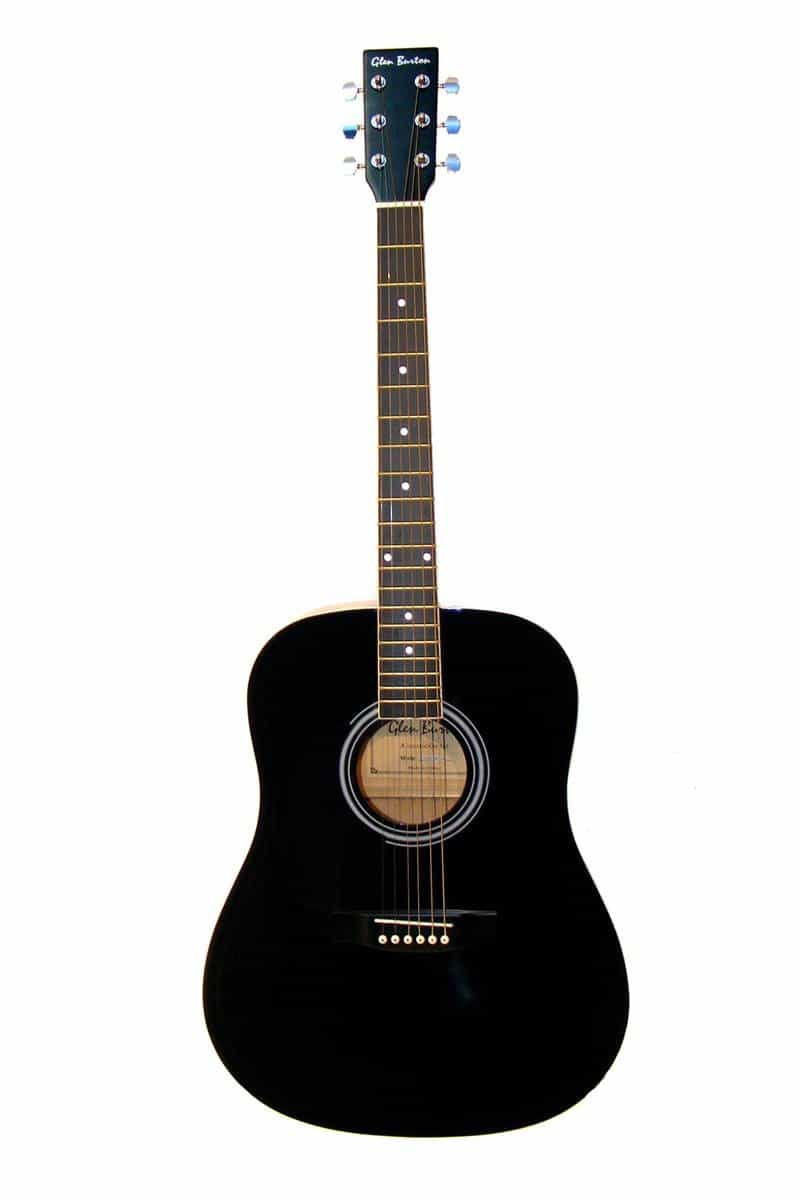 Glen Burton Dreadnought Acoustic Guitar Left Handed