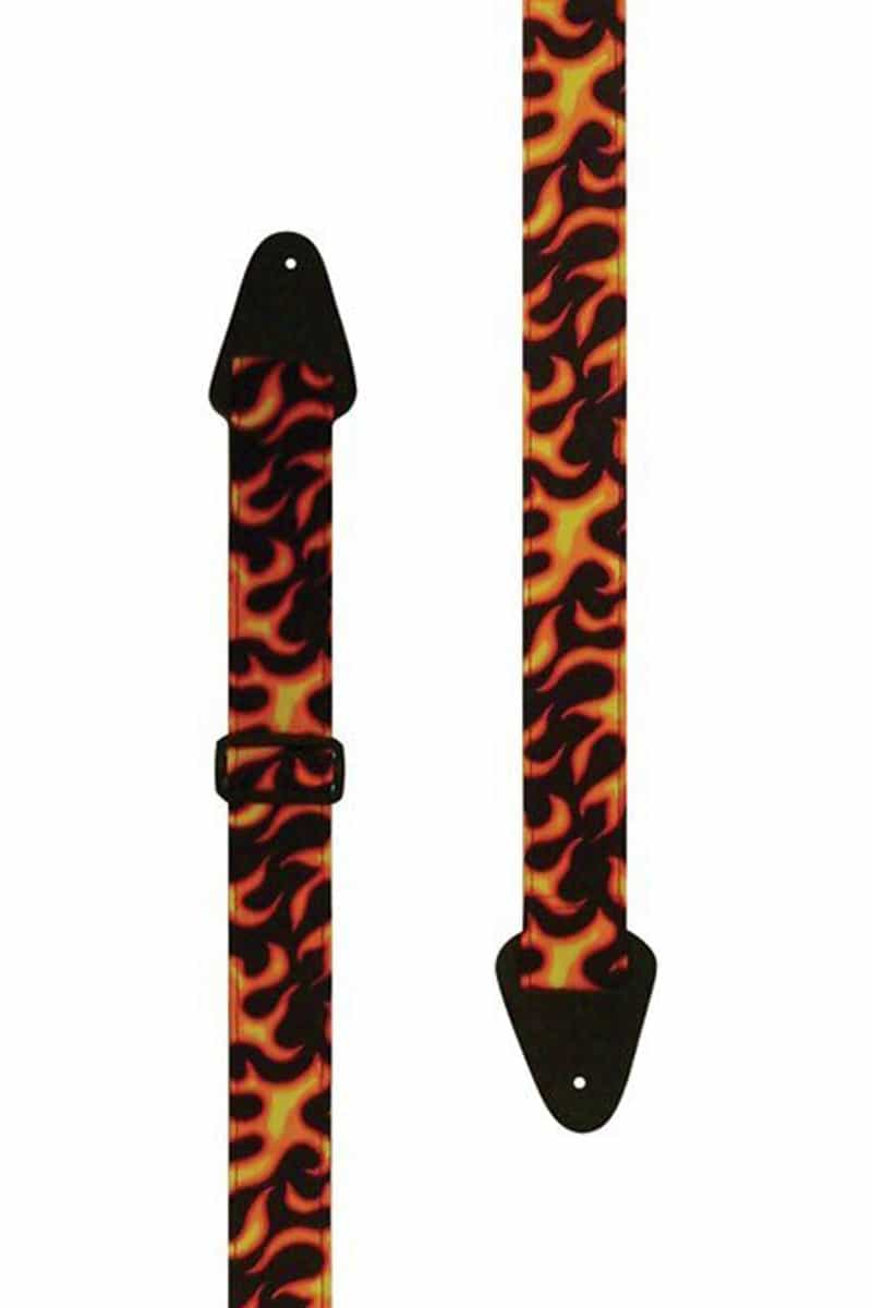 On Fire Perri's Guitar Polyester Strap