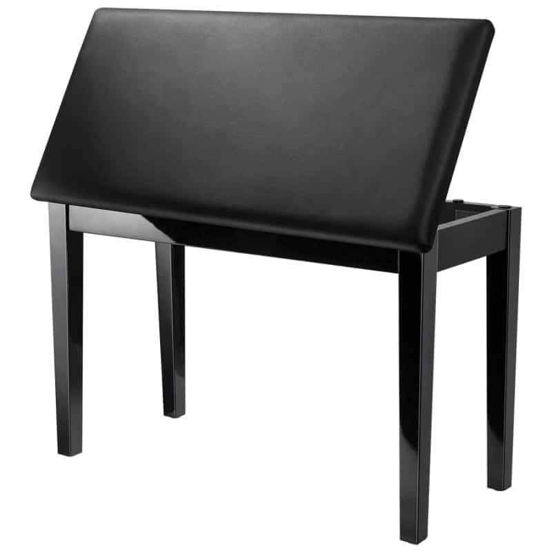 Donner Solid Wood Two-Seater Piano Bench