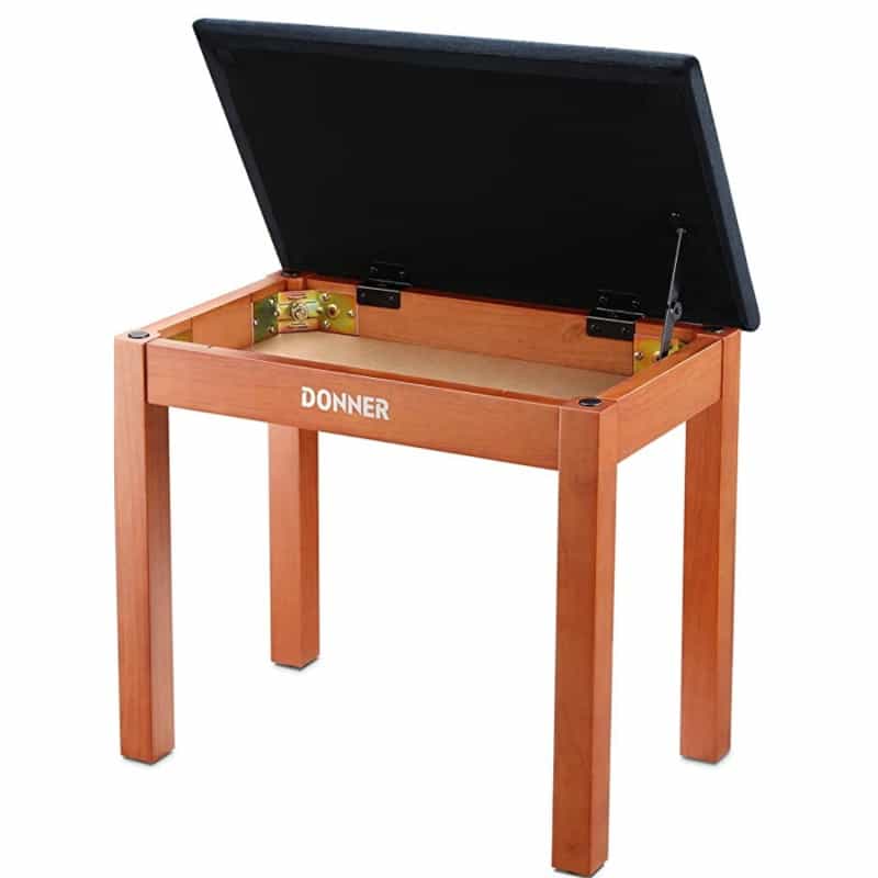 Donner Solid Wood Piano Bench