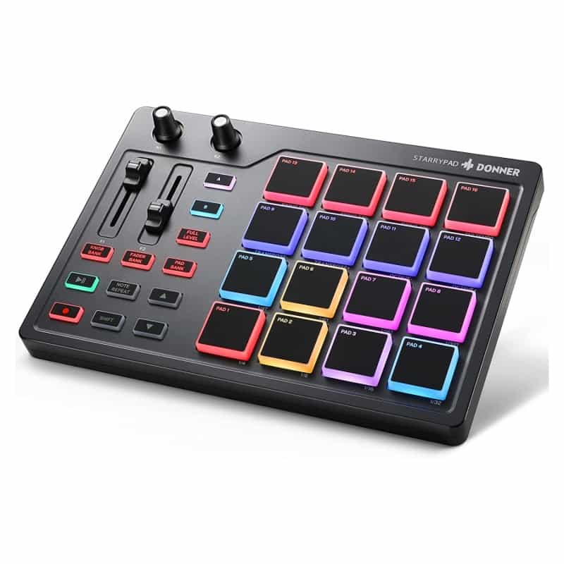 Donner Starrypad Midi Pad Beat Maker Machine Professional