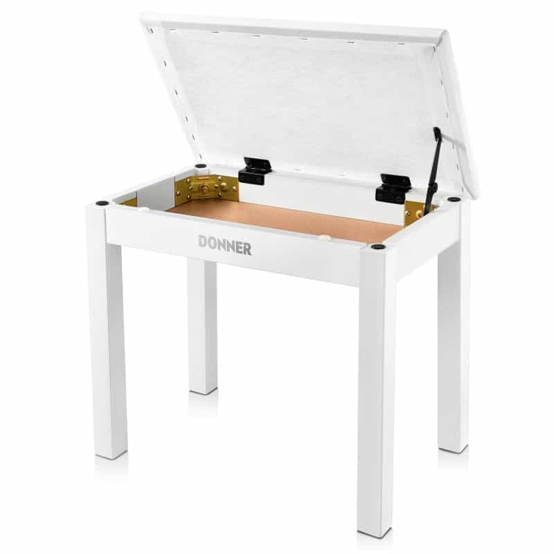 Donner Dkb-10 Solid Wood Flip Piano Bench