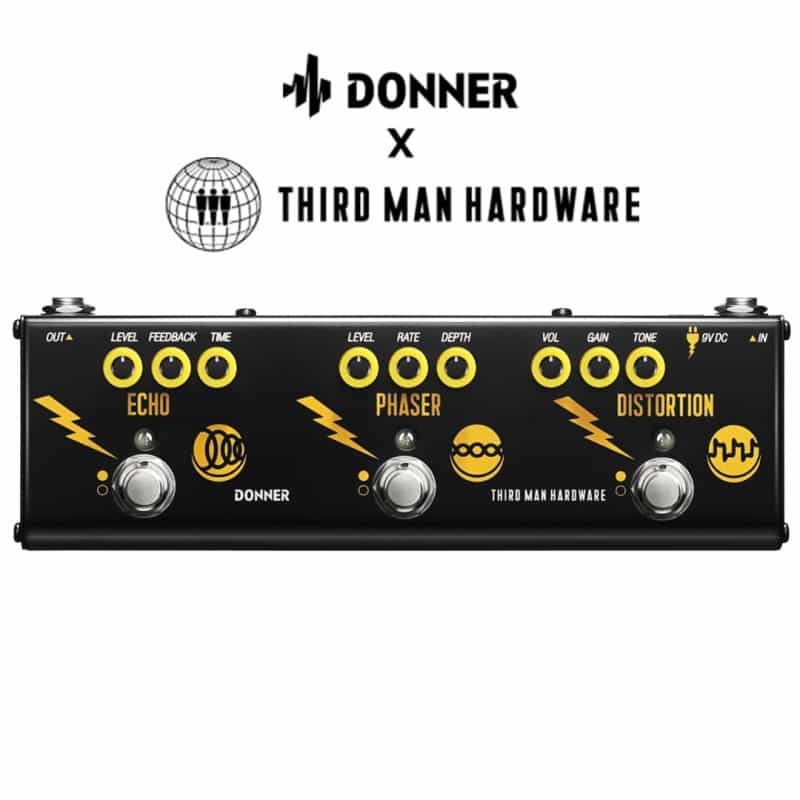 Donner Triple Threat Guitar Effect Pedal