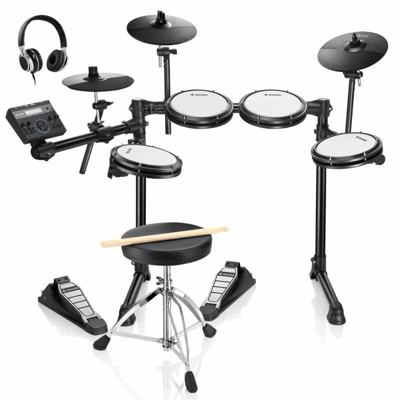 Donner Ded-200 Lite Electronic Drum Kit For Beginner - Drum Set