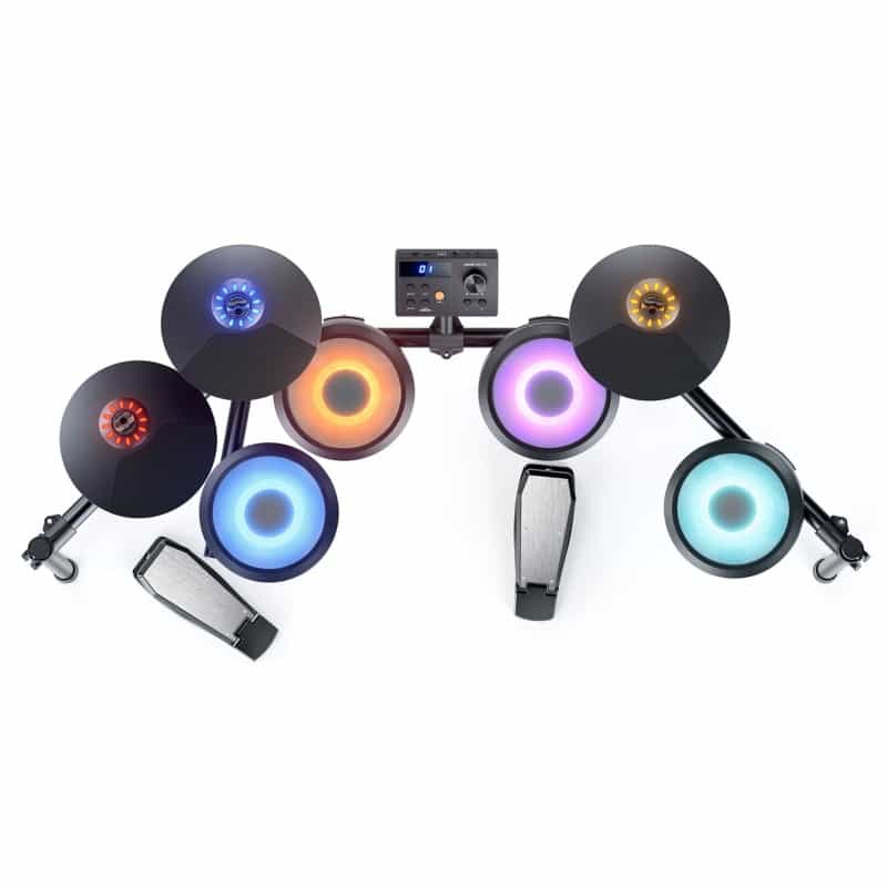 Donner Ded-70L Electronic Drum Set With Led Lights