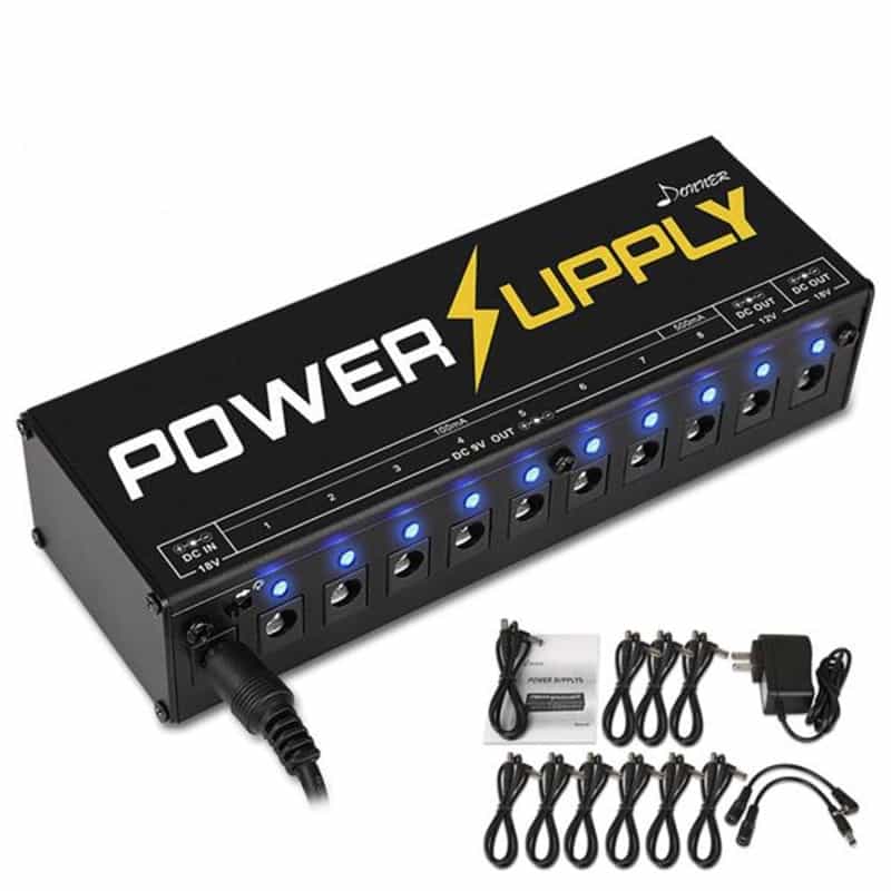 Donner Dp-1 10-Output Effect Pedal Power Supply