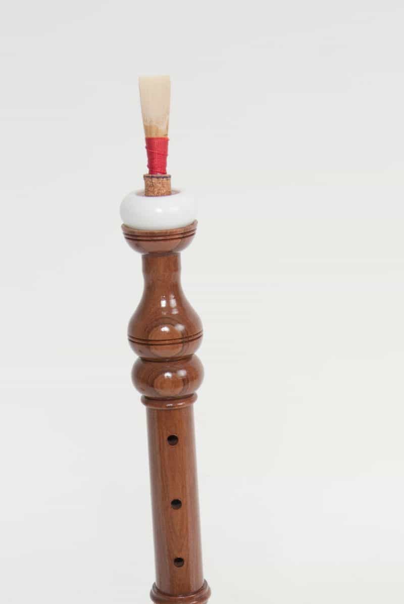 Roosebeck Satinwood Bombard With Reed 12.25-Inch