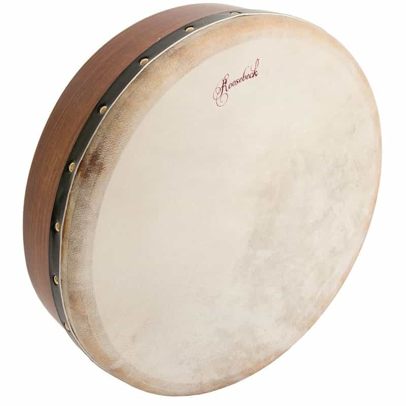 Roosebeck Pretuned Sheesham Bodhran Cross-Bar 14-By-3.5-Inch