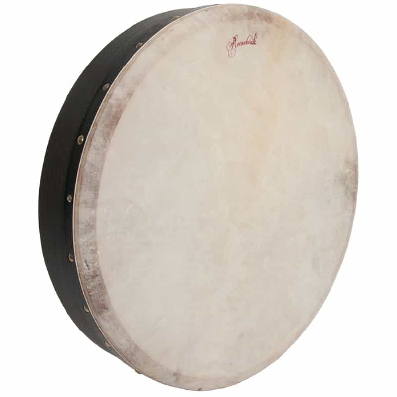 Roosebeck Pretuned Mulberry Bodhran Cross-Bar 18-By-3.5-Inch - Black
