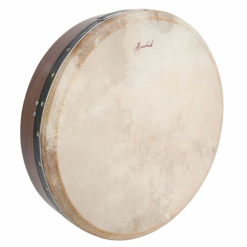 Roosebeck Tunable Sheesham Bodhran Single-Bar 18-By-4-Inch