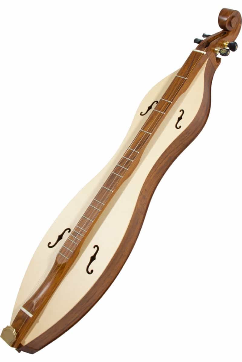 Roosebeck Emma Mountain Dulcimer 4-String Vaulted Fretboard Spruce Soundboard F-Holes
