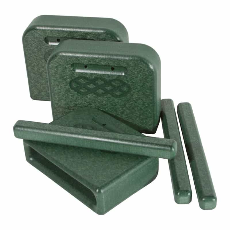 Ensoul Eco Tone Blocks With Strikers (Set Of 3) - Green