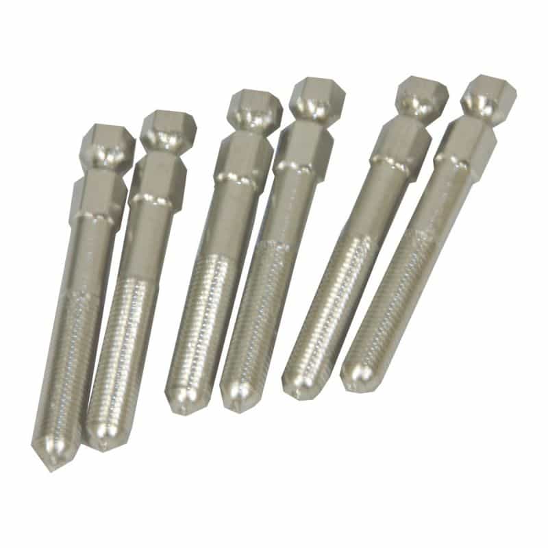 Roosebeck Harp Bridge Pins 4Mm X 31Mm Large Groove 6-Pack