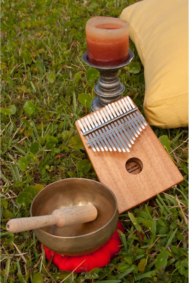 Dobani 17-Key Kalimba With Pickup - Mahogany