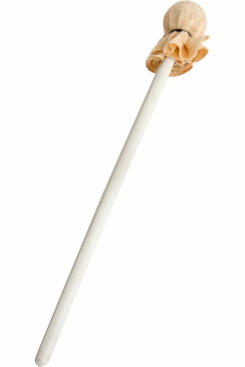Mid-East Mallet With Plastic Handle And Suede Covered Rubber Tip 10.5-Inch