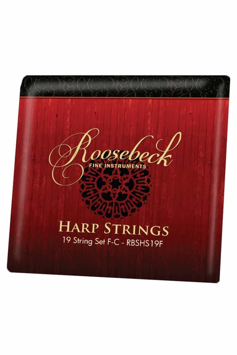 Roosebeck Harp 19-String Set F - c