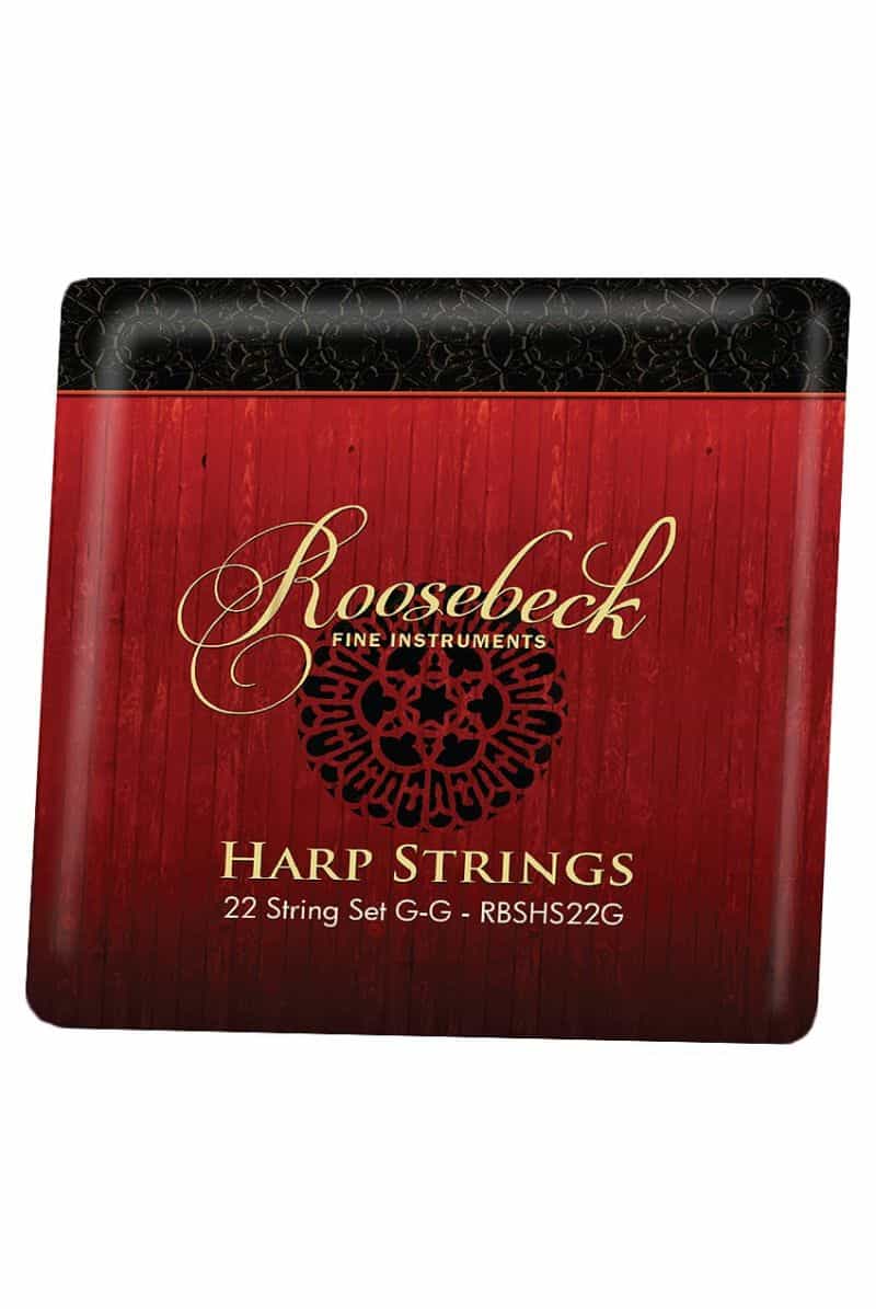 Roosebeck Harp 22-String Set G - g